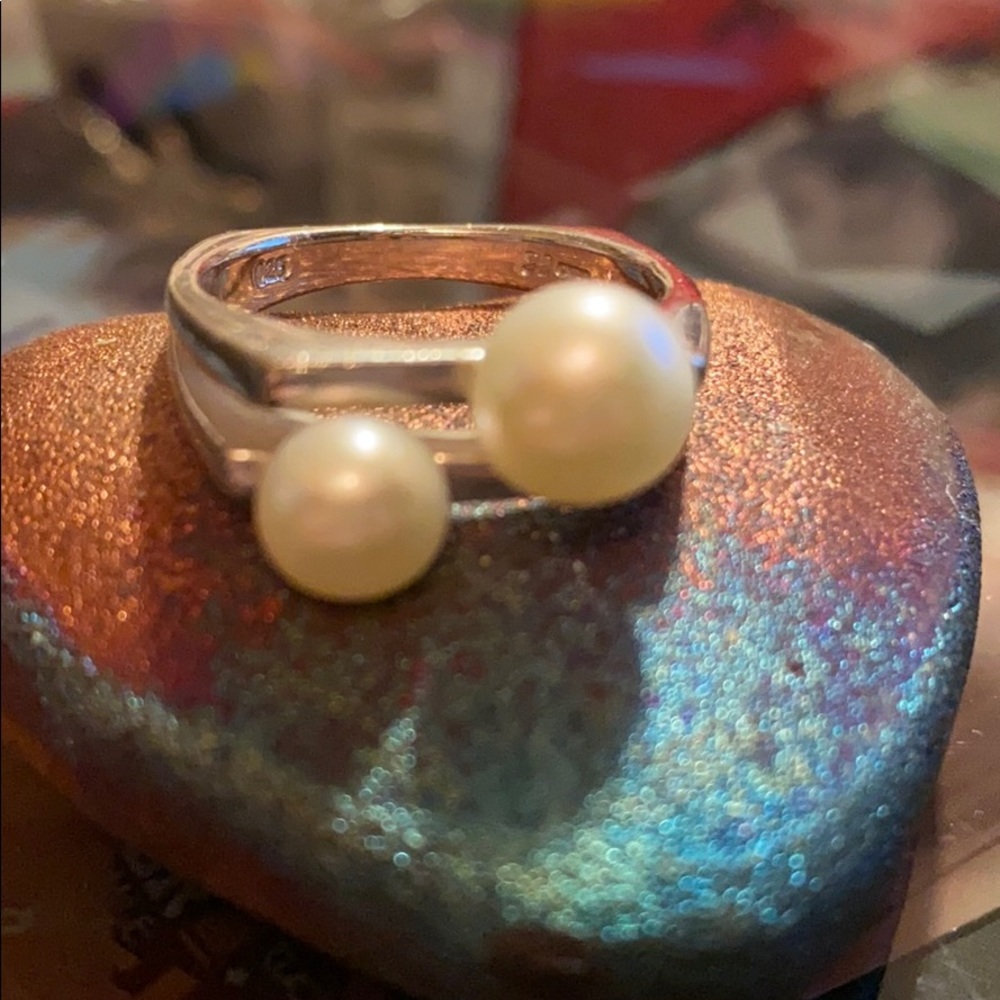 Sterling Silver and Fresh Water Pearl Ring